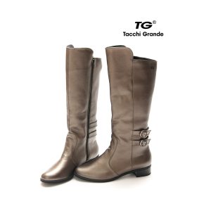 Women's autumn boots with a zipper of large sizes buy in Kiev