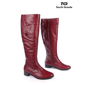 Large size women's high autumn boots with a zipper buy in Ukraine